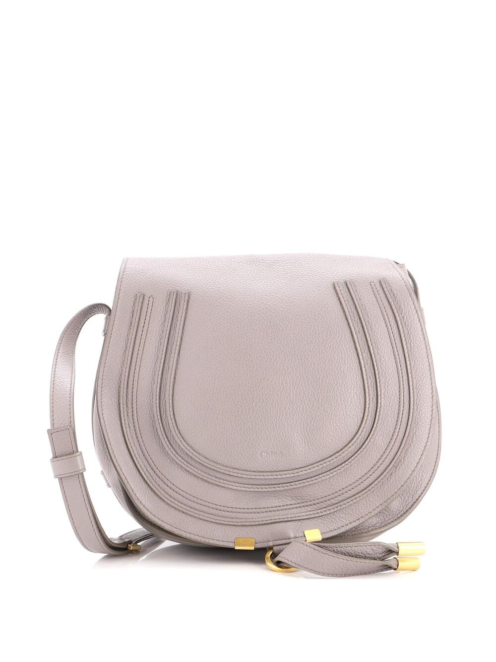 Chloe Marcie Saddle Bag Leather Medium #348369C11B